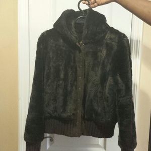 Fux fur Juicy Couture winter coat