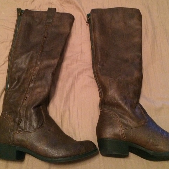 Brown Mia Calvary Boots Size 7