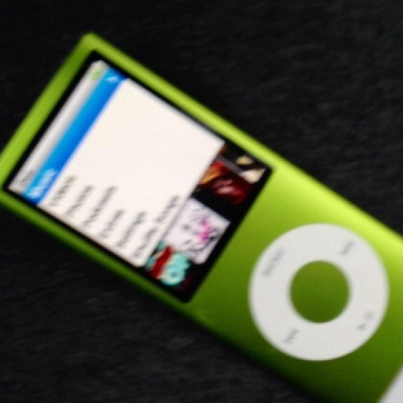 Lime green iPod nano 8GB