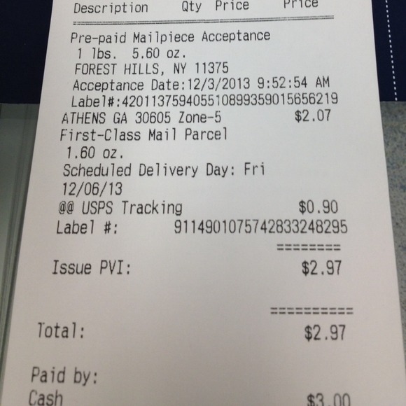 Reciept for @rdtory