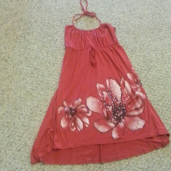 Hi Lo Red Dress