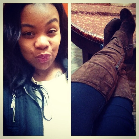 Brown boots