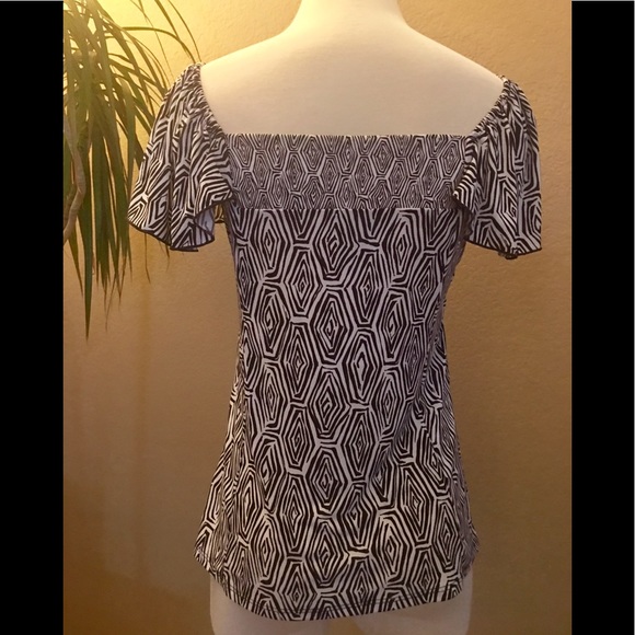 INC. - Tribal Flutter Sleeve Top - Picture 2 of 5