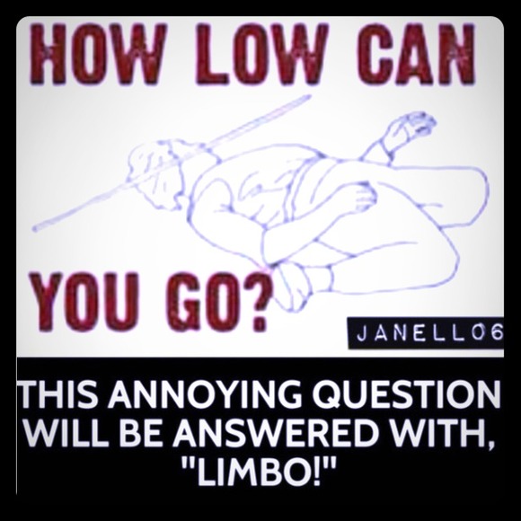 Do not ask me "what's your lowest?"
