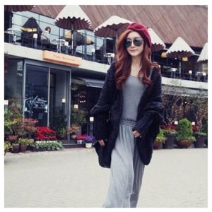 Batwing Black Sweater