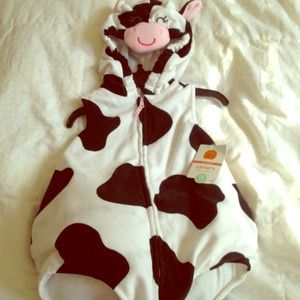 Cute Halloween cow costume