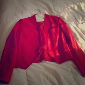 Cute red blazer