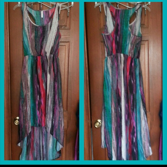 Xhilaration High-Low maxi dress