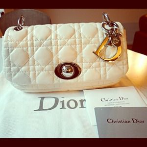 Authentic Christian Dior lambskin