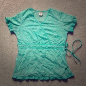 Xs green top - matching bottoms optional