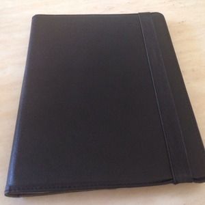 Black rotating ipad case