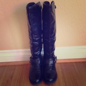 Knee High Black Riding Boots 💕