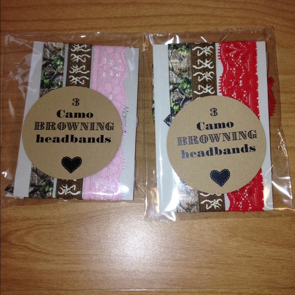 Camo browning headbands