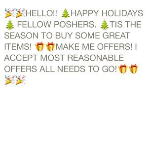 Make offers!! Bundle!! I accept PayPal as well!!