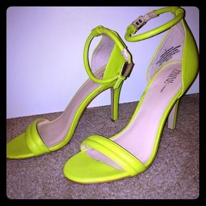 Prabal Gurung Lime Green Heels