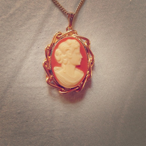 Jewelry Vintage Cameo Necklace Poshmark
