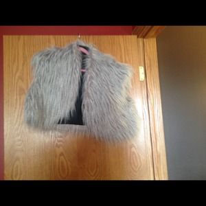 Mohair vest M/L