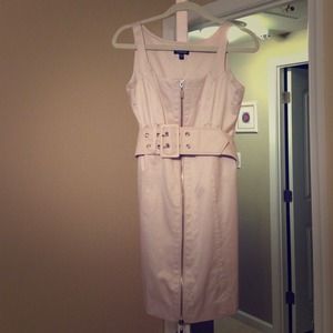 Bebe belted party dress
