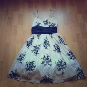 Floral Empire Waist Dress
