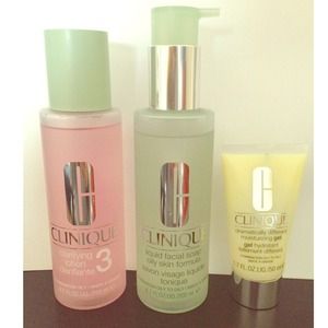 Clinique 3 step skin care
