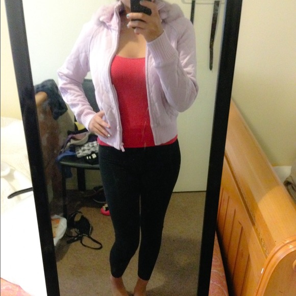 Authentic Bebe jacket/sweater faux fur hoodie ! - Picture 2 of 4