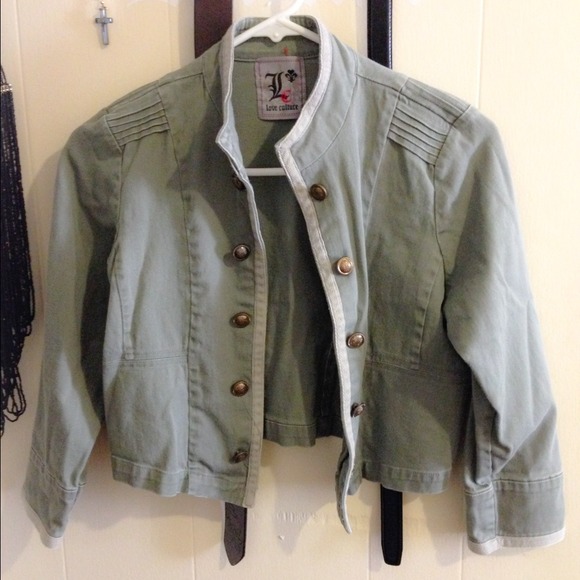 Military style cropped blazer ❗️ - Picture 4 of 4