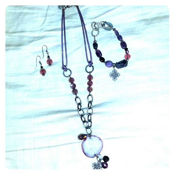 SOLD-Alluring Amethyst Jewelry Set