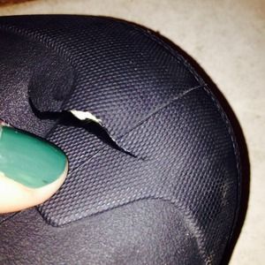 Photos of cracking boot