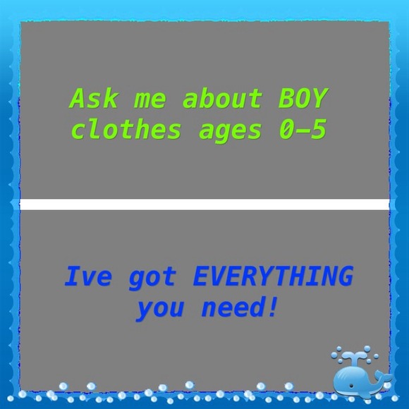 Everything needed for boys