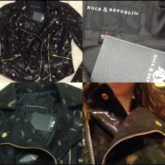 CLOSING SALE Rock & Republic Rocker Moto Jacket - Picture 3 of 4