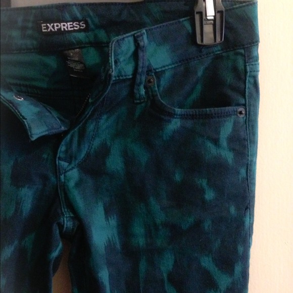Authentic Express print jeggings 👖❗️❗️ - Picture 4 of 4