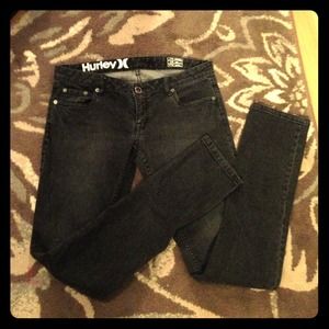 Hurley black skinny jeans