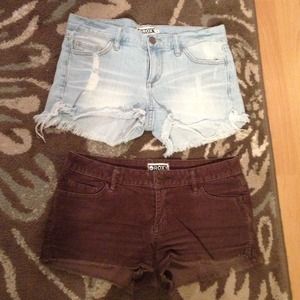 BUNDLE! Two pair of ROXY shorts!