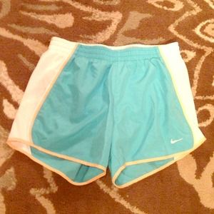 Nike running shorts.