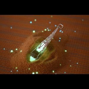 Superman’s Kryptonite- Glow in the dark Necklace