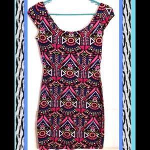 H & M Tribal Print Dress