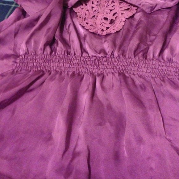 Kimono-style silky top - Picture 2 of 2