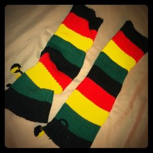 Rasta Leg Warmers