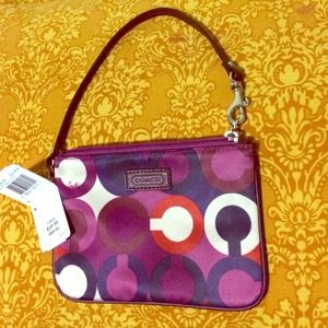 Coach wristlet