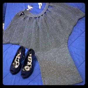 Jessica Simpson Grey Sweater Dress