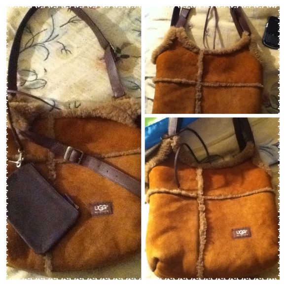 Authentic Ugg chestnut handbag