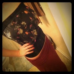 Wet Seal - Black Sleeveless Top