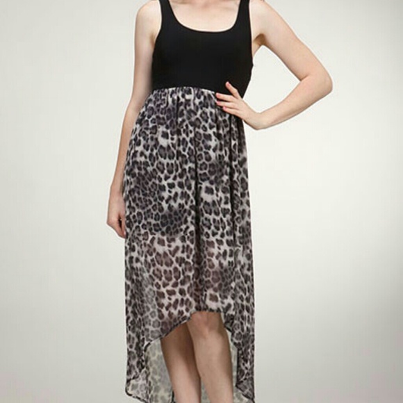 SOLD. Leopard Dress