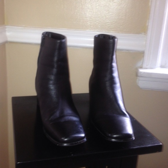 REDUCED Leather boots