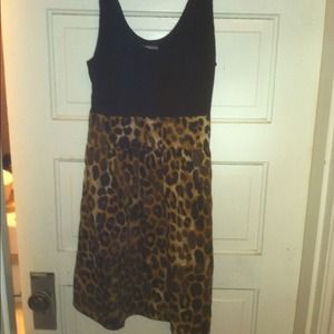 Express Leopard Party dress 8