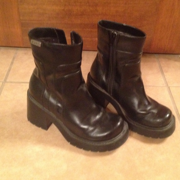 Black boots