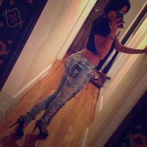 SOLD! A/X ARMANI EXCHANGE Tie Dye light wash jean