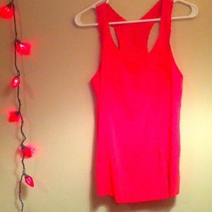 Lulu lemon cutout racer back tank.