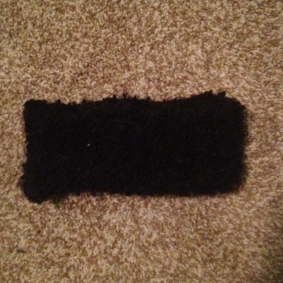 Black Fluffy Headband