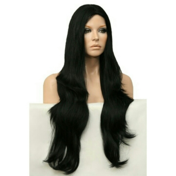 Sexy Black Super Long Linda Wig 26-30 inches